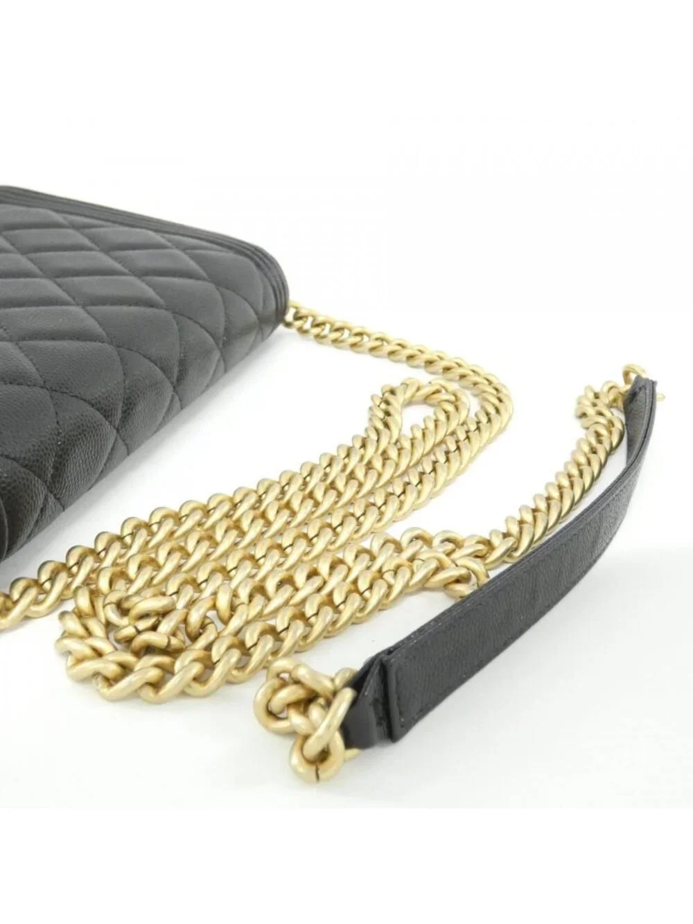 Chanel Boy Line Chain Wallet Shoulder